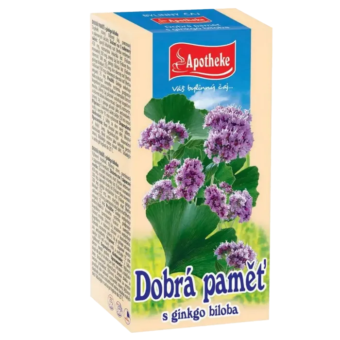 Apotheke Dobrá paměť čaj 20x1,5g